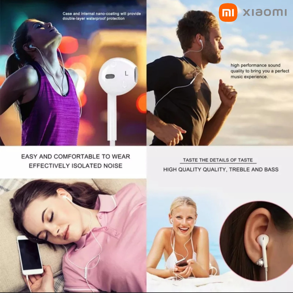 หูฟัง-สมอลทอล์ค-xiaomi-aux-3-5-เสี่ยวมี่-รูปทรงสวมใส่สบาย-เสียงดี-เบสนุ่ม-เล่น-เลื่อน-หยุดเพลง-ปรับระดับเสียง-mi-9-lite