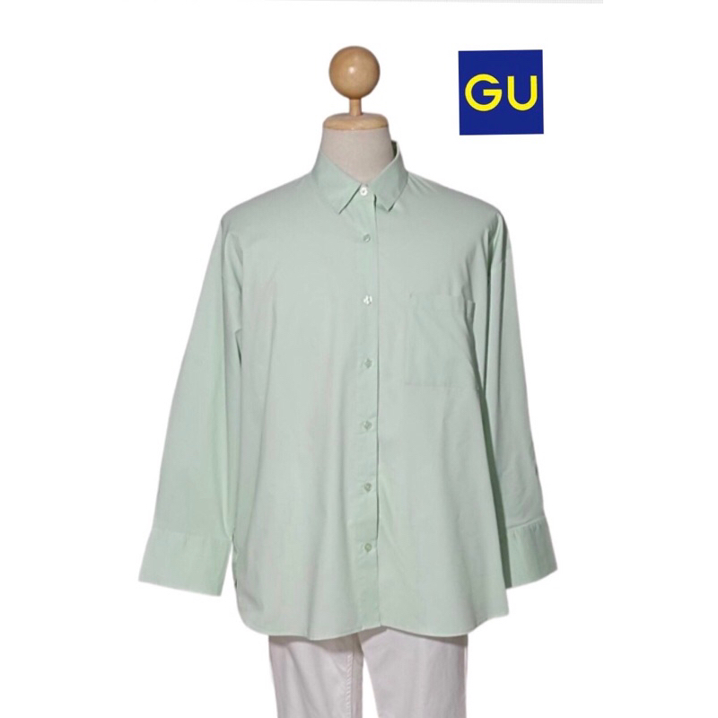 เสื้อเชิ้ตผู้ชาย-มือสอง-brand-gu