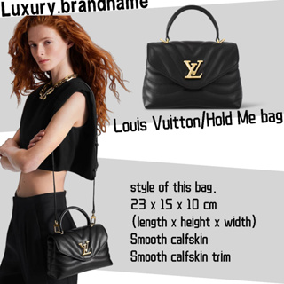 หลุยส์วิตตอง Louis Vuitton/กระเป๋า Hold Me/กระเป๋าสุภาพสตรี/กระเป๋าสะพายไหล่/กระเป๋าถือ/ใหม่