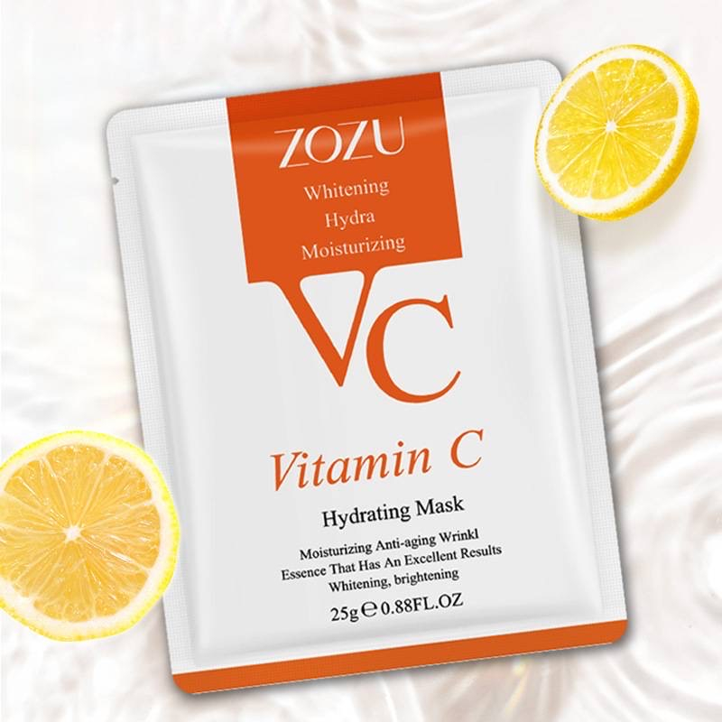 zozu-vitamin-c-hydrating-mask-แผ่นมาส์กหน้า-สูตรวิตามินซี-ชุ่มชื้น-ขาวกระจ่างใส-25g