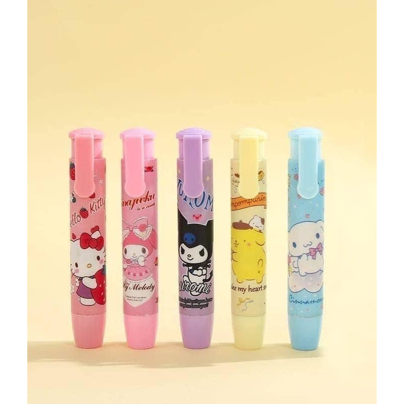 ยางลบแท่ง-sanrio-คละลาย-พร้อมส่ง