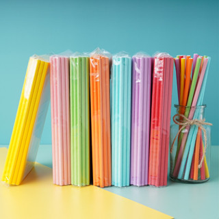 หลอดกระดาษสีพาสเทล เเบรนด์ Paper Straws ขนาด6mm×197mm Food Grade มาตรฐานจาก FSC บรรจุ100 หลอด ผู้ผลิตเจ้าเเรกในประเทศไทย