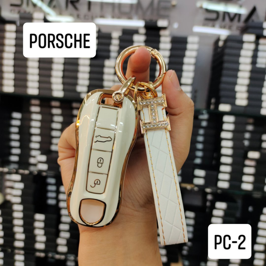 เคสกญแจรถยนต์-ปลอกกุญแจรถ-ปอเช่-สำหรับ-porsche-911-carrera-s-2022-keyless