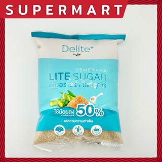 Lin Delite+ Demerara Lite Sugar 500 g. ลิน ดีไลท์ พลัส ดีเมอร์เรร่า ไลท์ ชูการ์ 500 ก. #1105170