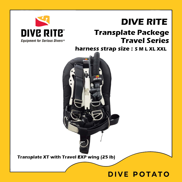 dive-rite-bcd-transplate-package-travel-series-bcd-สำหรับดำน้ำ-scuba-diving-25lb-25ปอนด์