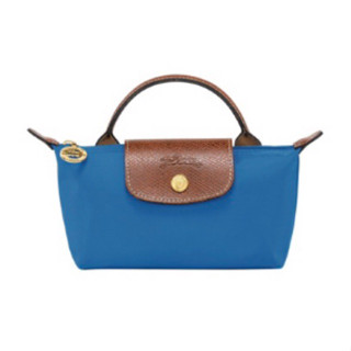 LE PLIAGE ORIGINAL Pouch with handle Blue