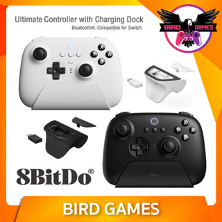 𝟴𝗕𝗶𝘁𝗗𝗼 Ultimate Bluetooth Controller &amp; 2.4G Controller with Charging Dock ใช้กับ Nintendo Switch / window / PC [No:80NA]