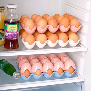 Organized egg tray ถาดลองเก็บไข่จัดระเบียบ