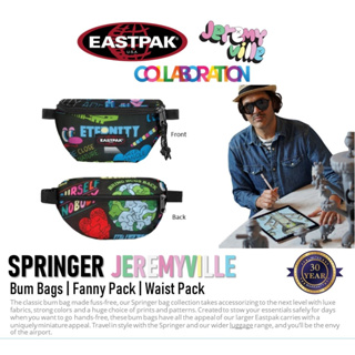 EASTPAK x JeremyVille Springer Bum Bags | Fanny Pack | Waist Pack กระเป๋าคาดอก คาดเอว JeremyVille (EK000074U761)