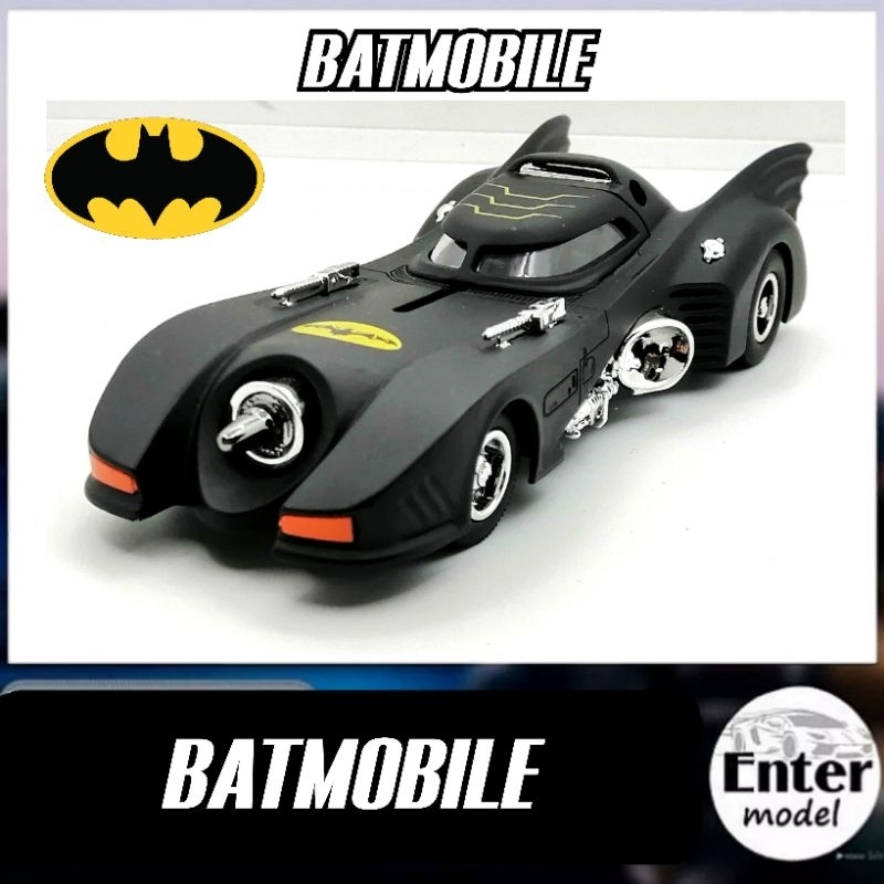 โมเดลรถเหล็ก-รถแบทแมน-มีเสียง-มีไฟ-batmobile-ยาว-12-5cm