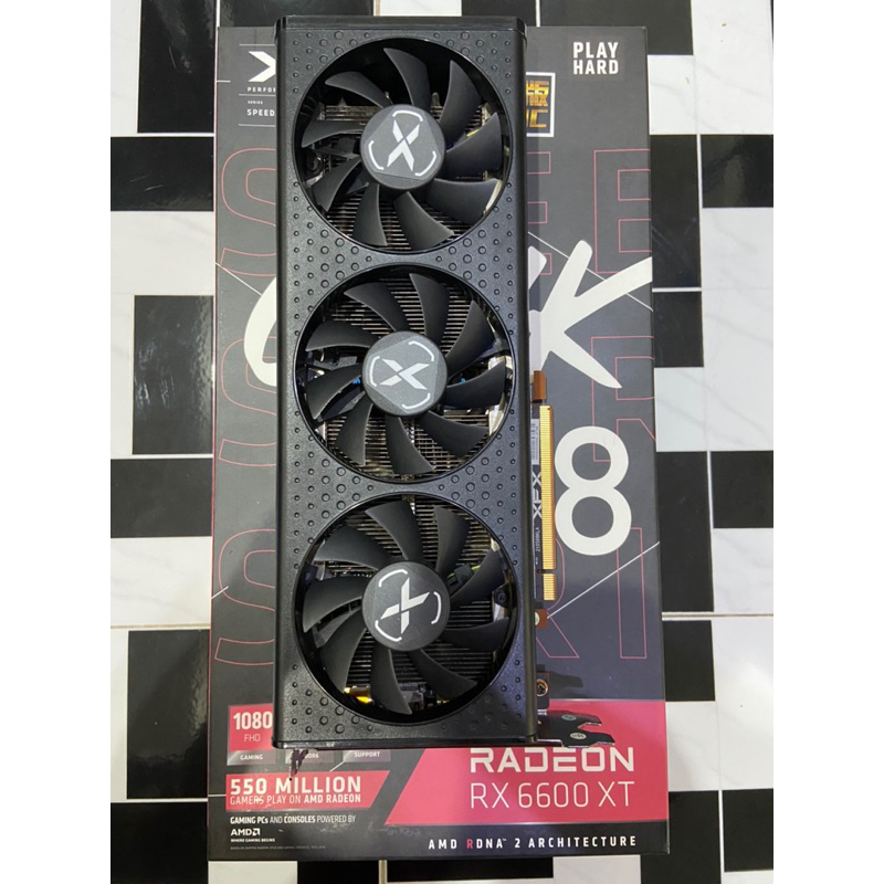 RX6600XT XFX 8GB สภาพ 95% ยังใหม่ ปก.3 เดือน | Shopee Thailand