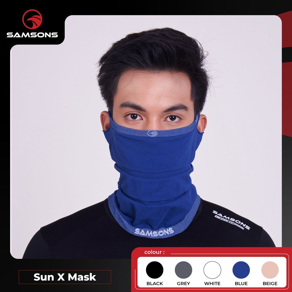 Samsons Sun X Mask Samsons - Men's Sun-Protective Sports Mask | Shopee ...