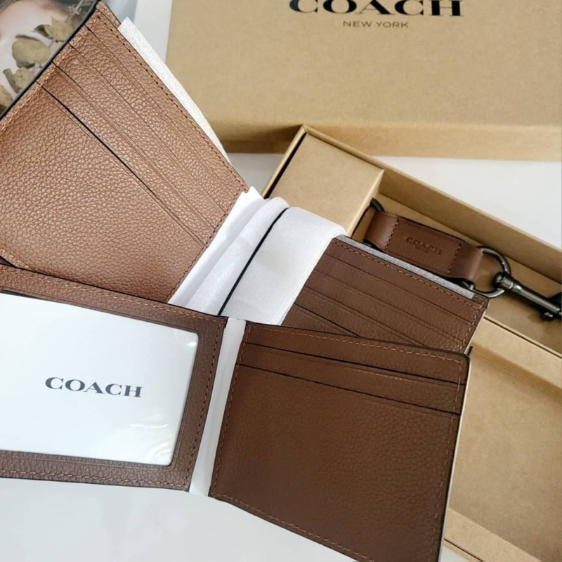 พร้อมส่ง-coach-64118-coach-wallet-set