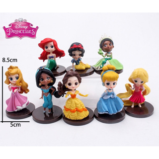 โมเดลเจ้าหญิงดีสนีย์ Disney Princess ขนาด 5.5-8 ซม.  สวย น่ารัก วินค้าพร้อมส่ง เก็บปลายทางได้