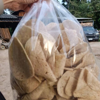 ข้าวเกรียบบางนรา พร้อมทาน นราธิวาส ขนาด 500กรัม  ส่งตรงจากโรงงาน หุ้มกันกระเเทก photo