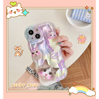 🎁ส่งของขวัญ🎁เคสไอโฟน สำหรับ 11 14 for iPhone Case 13 12 Pro Max น่ารัก แฟชั่น ตลก แมว กันกระแทก เคสนิ่ม เคสโทรศัพท์