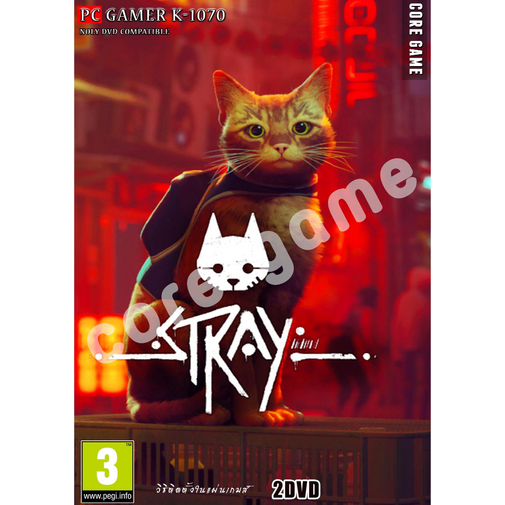 stray-แผ่นและแฟลชไดร์ฟ-เกมส์-คอมพิวเตอร์-pc-และ-โน๊ตบุ๊ค