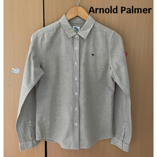 เสื้อเชิ้ตแขนยาวผู้หญิงแบรนด์ Arnold Palmer แท้💯%มือ2รายละเอียดเพิ่มเติมด้านล่างค่ะ