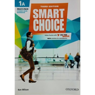 หนังสือ The Smart Choice Student Book/ Workbook Multi-Pack combines half of the Student Book +Code online