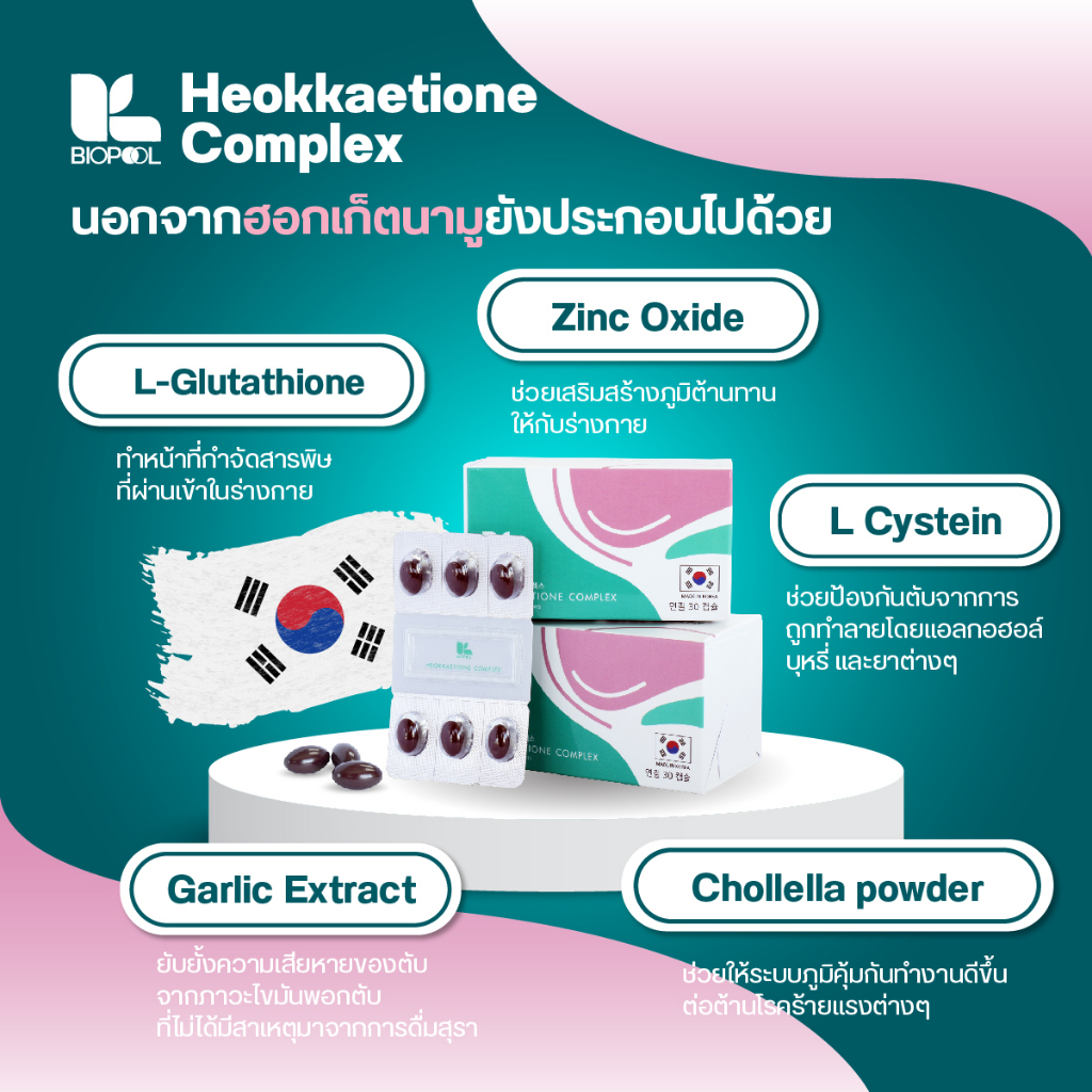 อาหารเสริมบำรุงตับheokkaetione-ช่วย-โรคตับ-แก้แฮ้ง-ตัวช่วยสายดื่ม-นำเข้าจากเกาหลีหนึ่งเดียวในไทย