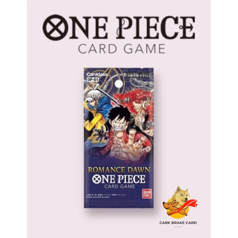 One Piece Cards ONE PIECE Card Game ROMANCE DAWN OP-01 Booster Packs ( Japanese, Sealed)