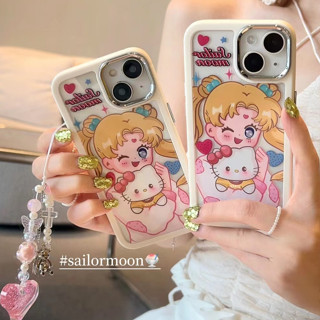 💲คูปองเคลม💲 case for iphone 11 12 เซเลอร์มูน เคส 14 13 12 11 pro max เคสซิลิโคน กันกระแทกทุกมุม กันรอย