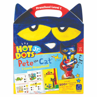 ปากกาพูดได้เตรียมความพร้อมส่ง Hot Dots Jr.peta the cat I Love Preshool Set 🇺🇸💯 Educational Insights