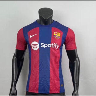 เสื้อบอลผู้ชายทีมบาร์เซโลน่าเกรดPlayerใหม่2023/2024