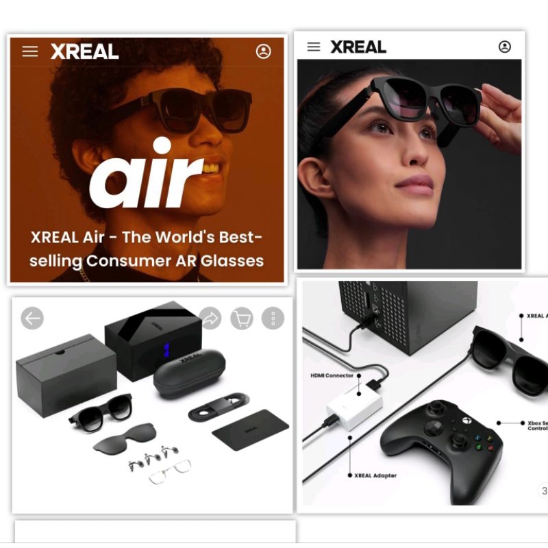 XREAL AIR แว่น AR Glasses พร้อมส่ง Shopee Thailand