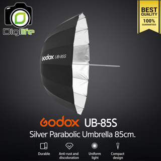 Godox Umbrella UB-85S ร่มสะท้อน เงิน-ดำ 85 cm. / 33.5 inch White-Black Parabolic Umbrella 85 cm.