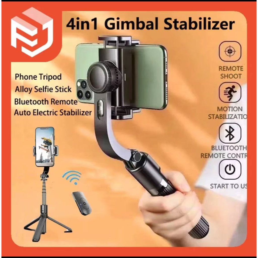 4in1-l08-gimbal-stabilizer-ไม้เซลฟี่-ระบบกันสั่น-กันสั่นสำหรับมือถือขาตั้งกล้อง-ด้วยรีโมทควบคุมบลูทู