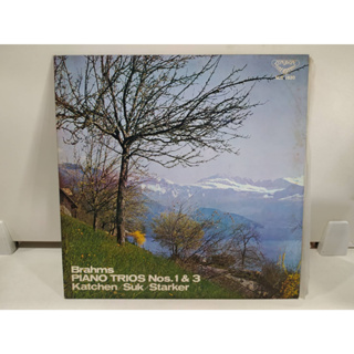 1LP Vinyl Records แผ่นเสียงไวนิล Brahms PIANO TRIOS Nos. 1 &amp; 3   (E14A47)