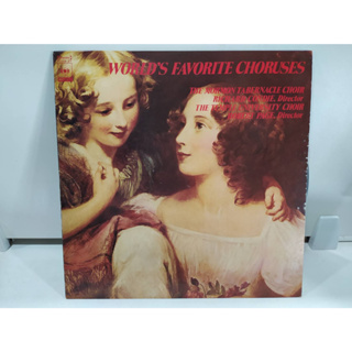 1LP Vinyl Records แผ่นเสียงไวนิล WORLDS FAVORITE CHORUSES  (E14A56)