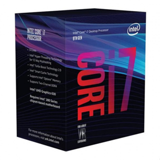 CPU (ซีพียู) 1151 INTEL CORE I7-8700  I7-8700K 8700 GEN8 ใช้งานปกติ