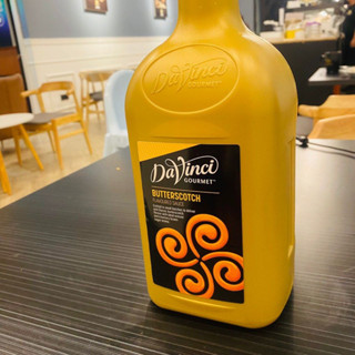 [WAFFLE] ดาวินซี ซอสบัตเตอร์สก็อต Davinci Butterscotch Sauce 2 ลิตร