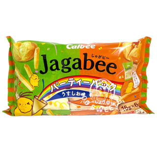 Jagabee มันฝรั่งอบกรอบทูโทน (1 ห่อมี 2 รสชาติ)