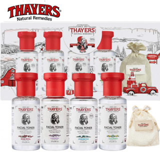 นำเข้า🇺🇸 กิ๊ฟเซ็ท ชุดของขวัญ โทนเนอร์ Thayers ปราศจากแอลกอฮอล์ Thayers, 3oz, 4ct ราคา 990 บาท