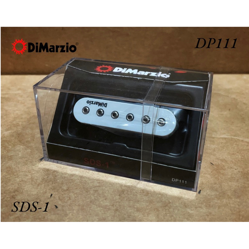 ปิ๊กอัพกีต้าร์ไฟฟ้า-dimarzio-single-coil-dp111-sds-1-bridge-หมุดnickel