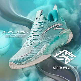 [ANTA X Kyrie Irving] Shock Wave 5 Team รองเท้าบาสเก็ตบอลชาย กันลื่นทนต่อการสึกหรอ รองเท้ากีฬาผู้ชาย 812331611