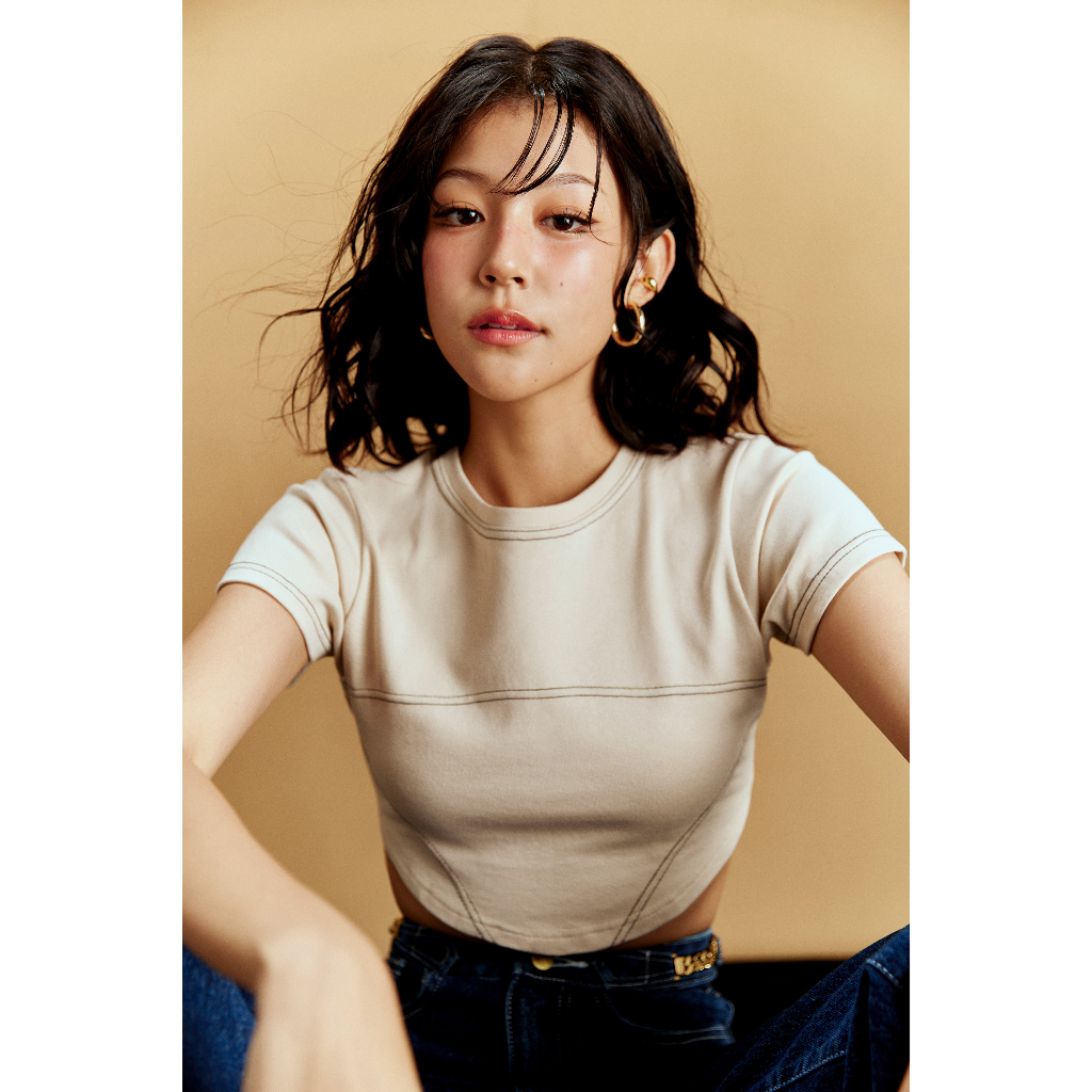 maison KEEPS | Beta Cropped Tee เสื้อยืดครอป baby tee | Shopee Thailand