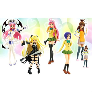 [ฟิกเกอร์แท้] To LOVEru - Lala / Konjiki no Yami / Yuuki Mikan / Sairenji Haruna - To Love-Ru Styling Figure (Bandai)