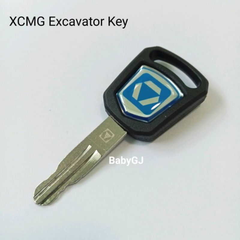 10PCS XCMG Excavator Keys – New Style For 75DA, 60D, 215, 200 Models – Ignition & Door Keys
