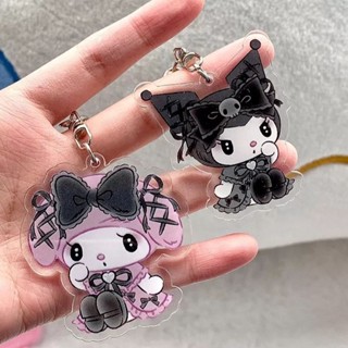 พร้อมส่ง!พวงกุญแจอะคริลิค ลายการ์ตูนkuromi mymelody คุโรมิ มายเม น่ารัก