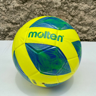 ลูกฟุตซอลหนังพีวีซี futsal molten  F9A1510-LB กันน้ำ เบอร์มาตรฐาน ของเเท้100%