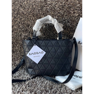 BAO BAO ISSEY MIYAKE MATTE CRYSTAL SMALL TOTE