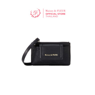 [New Collection] Monogram Smartphone Shoulder Bag (Black)