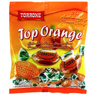 10 Packs Torrone Orange Sherbet Flavoured Candy (150g)