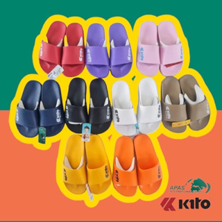 ภาพหน้าปกสินค้า[AH98] รองเท้าแตะ Kito รุ่นขายดี (พื้นนิ่มทนทานมากๆ) ที่เกี่ยวข้อง