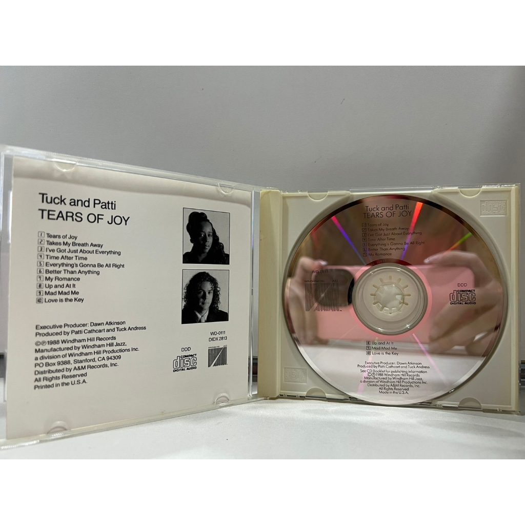 1-cd-music-ซีดีเพลงสากล-tuck-and-patti-tears-of-joy-n10g55