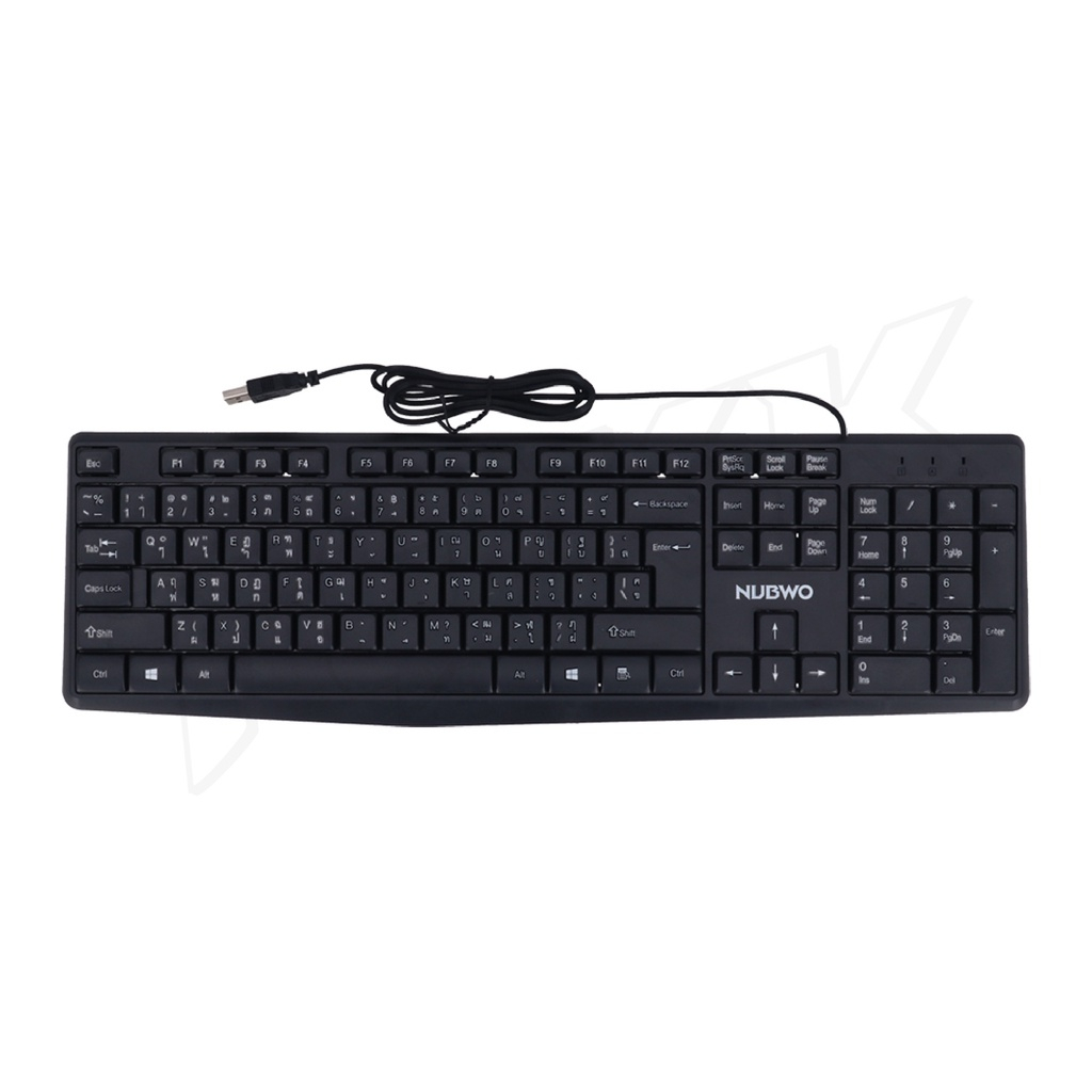 nubwo-nk-39-business-keyboard-คีย์บอร์ด-ขนาดบาง-เบา-เหมาะกับงานออฟฟิศ-แป้นพิม-ไทย-อังกฤษ-พร้อมส่ง